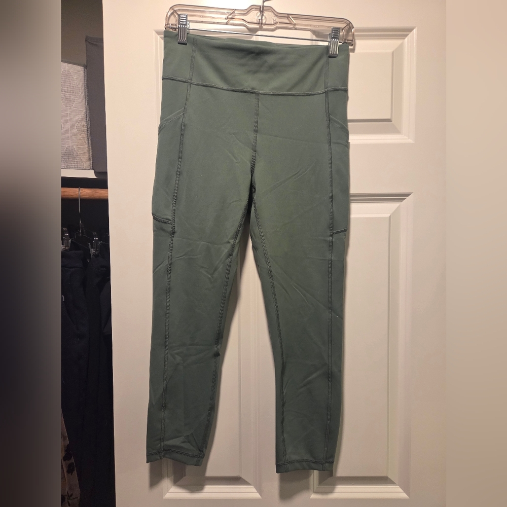 Lululemon Athletica Forest Green Leggings